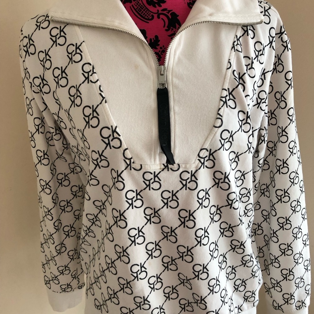 Calvin Klein monogram print sweater